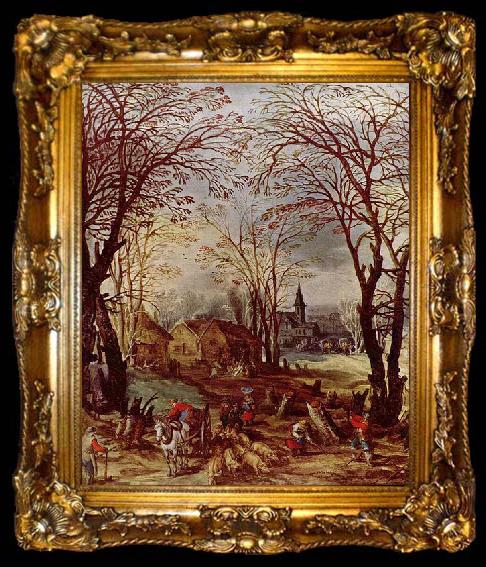framed  Joos de Momper Herbst, ta009-2